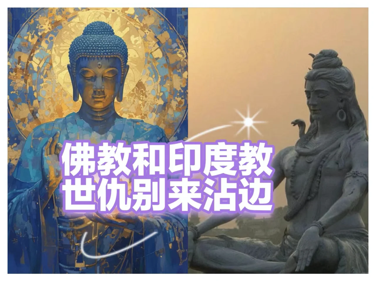 关于印度婆罗门教（印度教）和佛教的区别