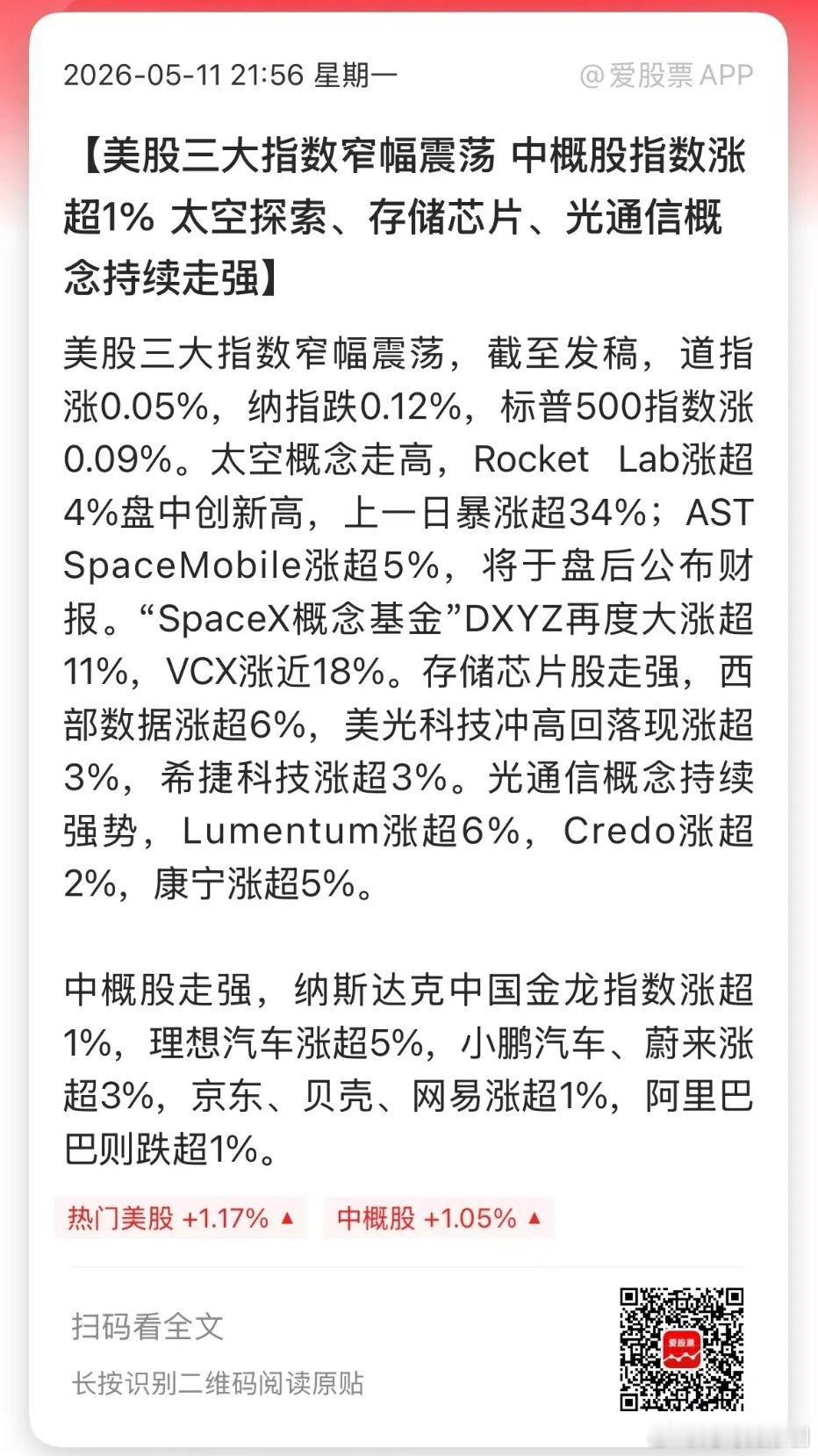 今晚美股开盘即炸场！芯片股集体狂飙，美光、高通、英特尔、AMD全线刷新历史新高，