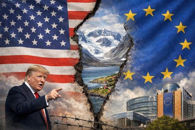 为了格陵兰，欧洲终于做出了最为强硬的回应！他们派出了欧洲联军，一共37，没有万，