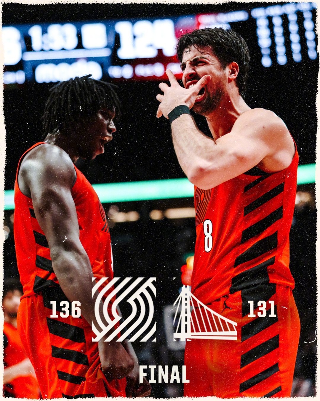 开拓者三杀勇士，看来不是偶然的，勇士太矮了，10年前他们引领的小球潮流还只需要能