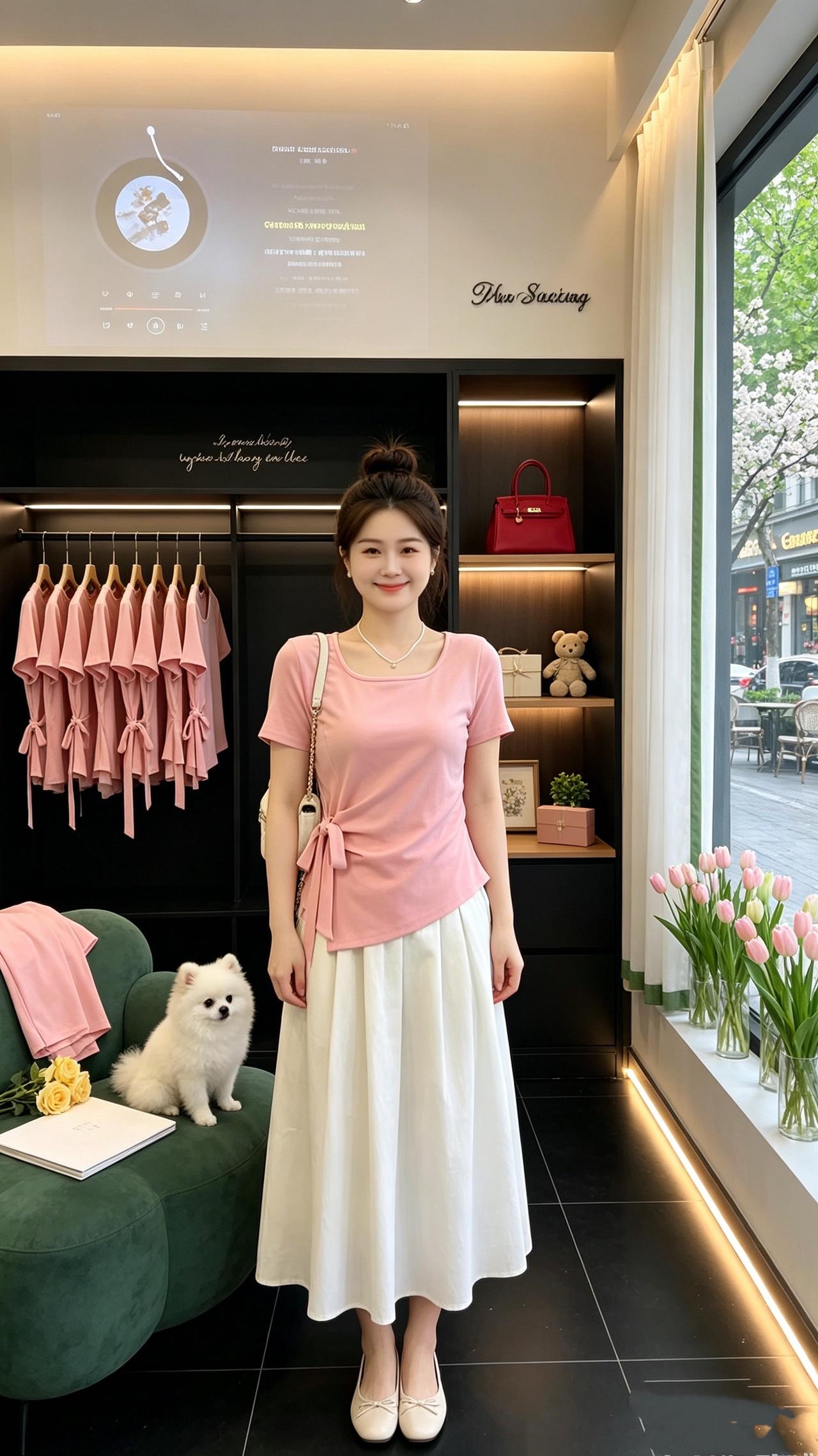 减龄T恤 洋气减龄 谁穿谁好看 面料柔软舒适