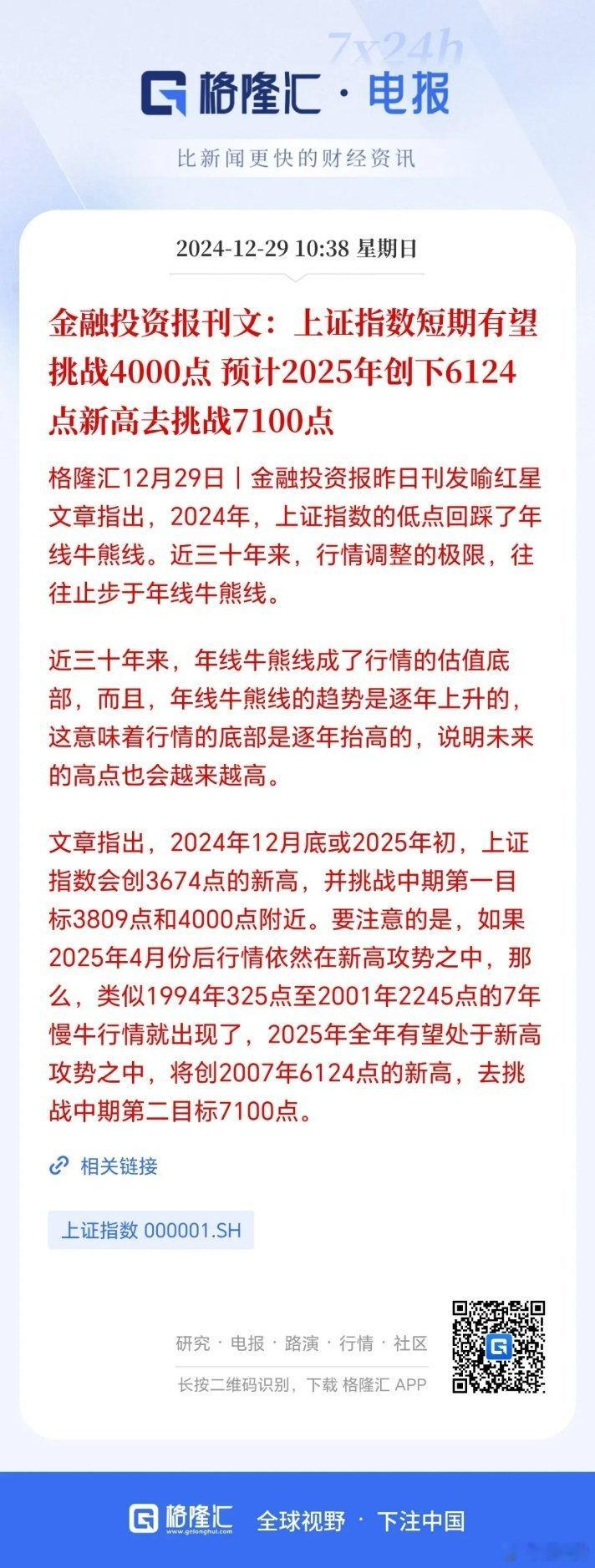 2025年大牛市，期待2025年1月份春节前上证指数突破3700点，挑战4000