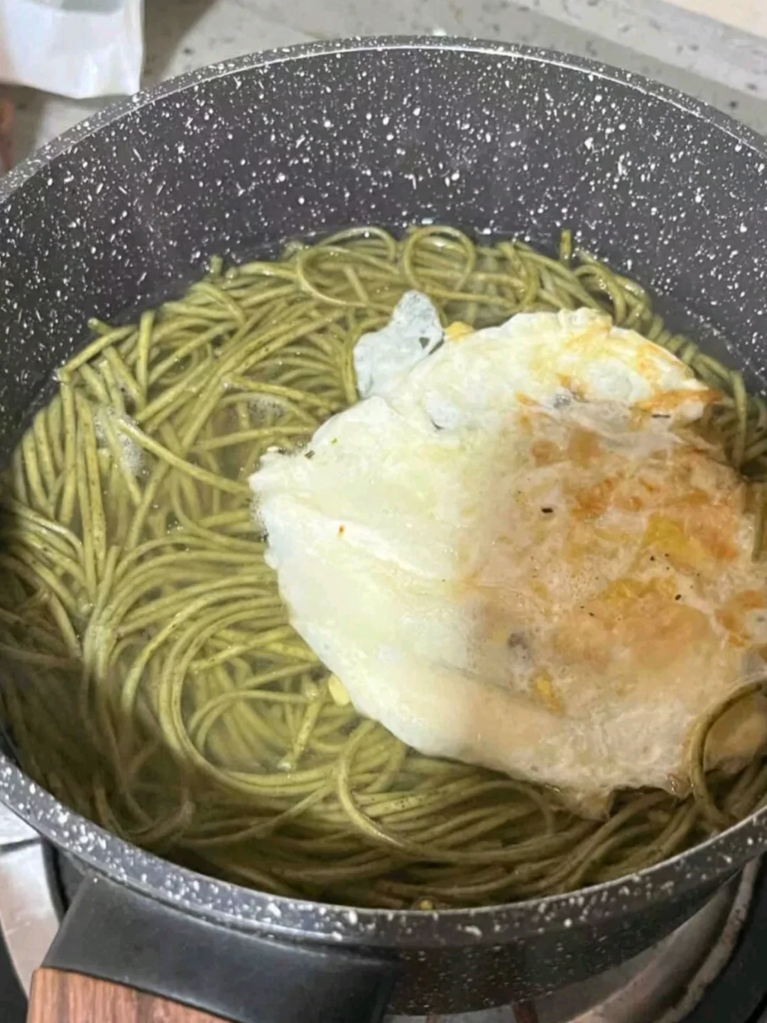 ❌煎蛋荞麦面