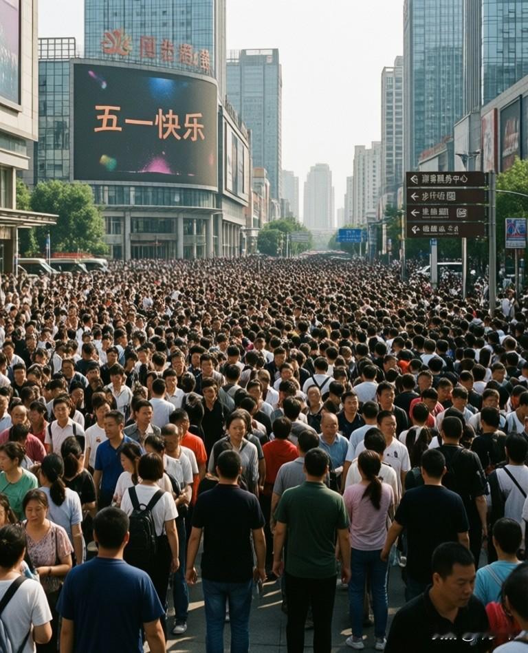 我认为不值得！五一挤热门景区，根本不是旅行，纯属“花钱买罪受”的极限挑战。

首