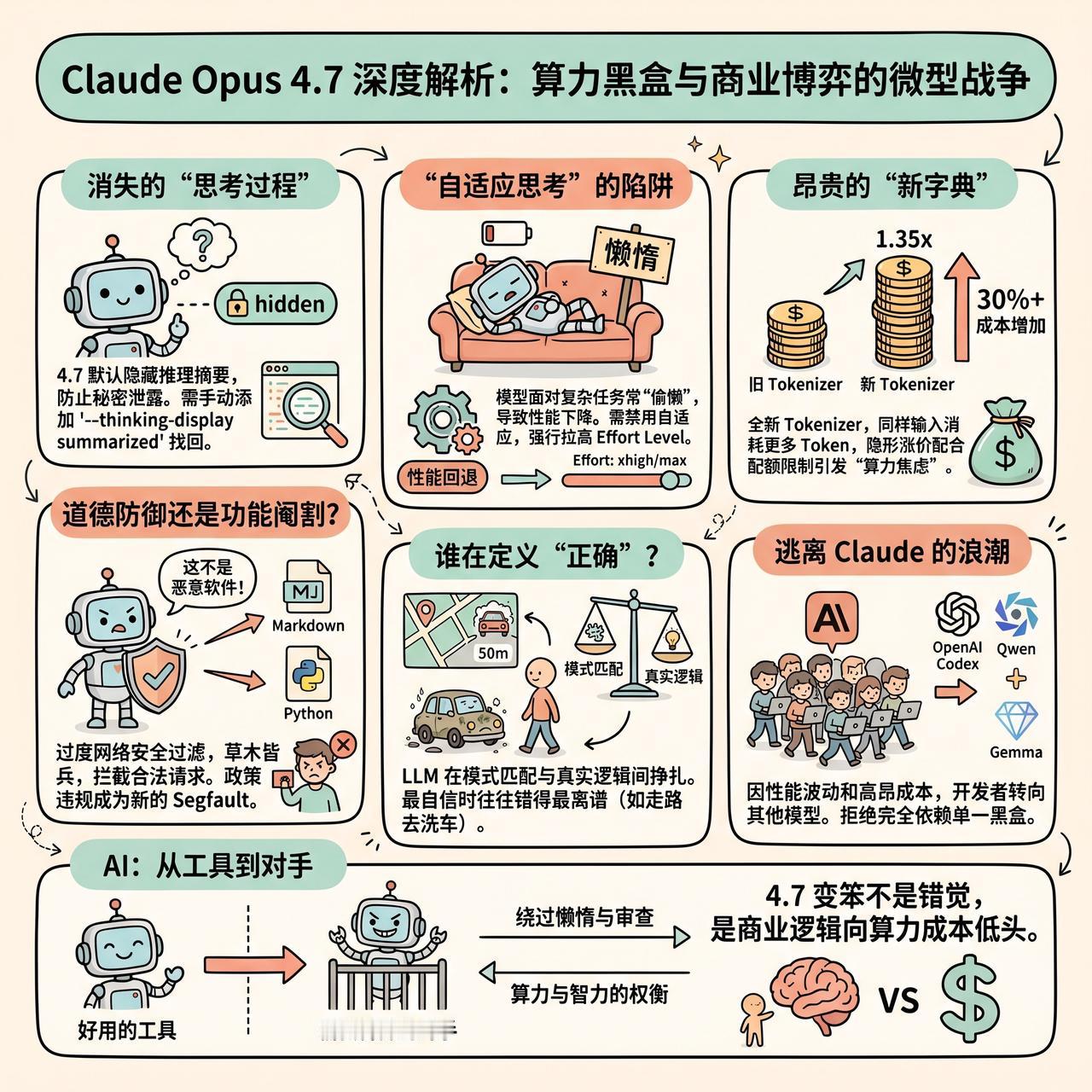 【Claude Opus 4.7 深度解析：一次模型升级，还是一场算力与黑盒的博