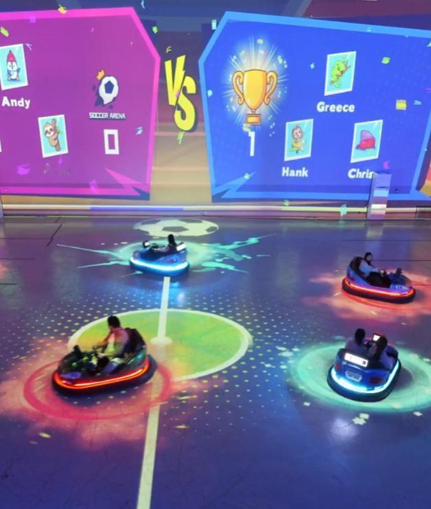 谁懂啊！光影碰碰车居然玩出这么多新花样✨ 
光影碰碰车Gooest Bumper