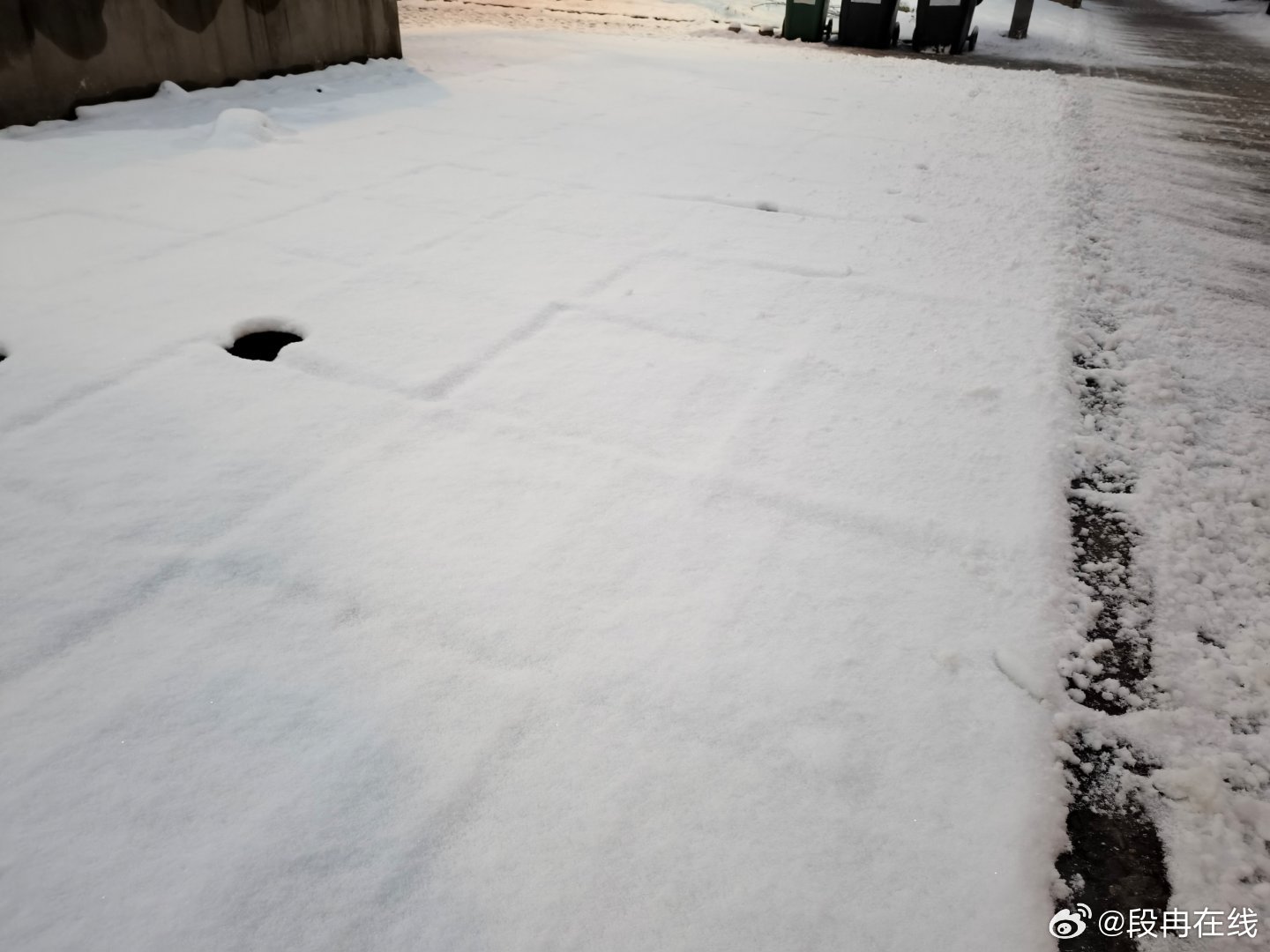 今天上班考验的是车技