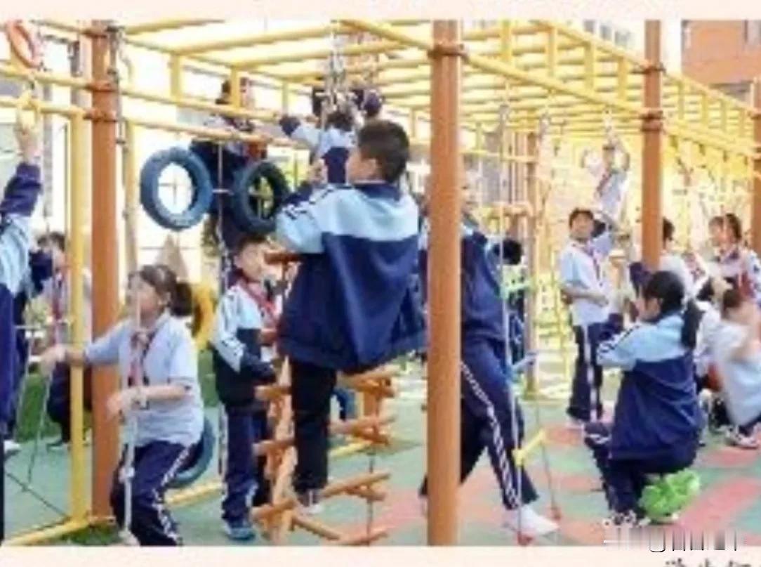 灵石县第二小学新增"百变云梯""运动长廊"户外体能设施
我母校灵石县第二小学新增