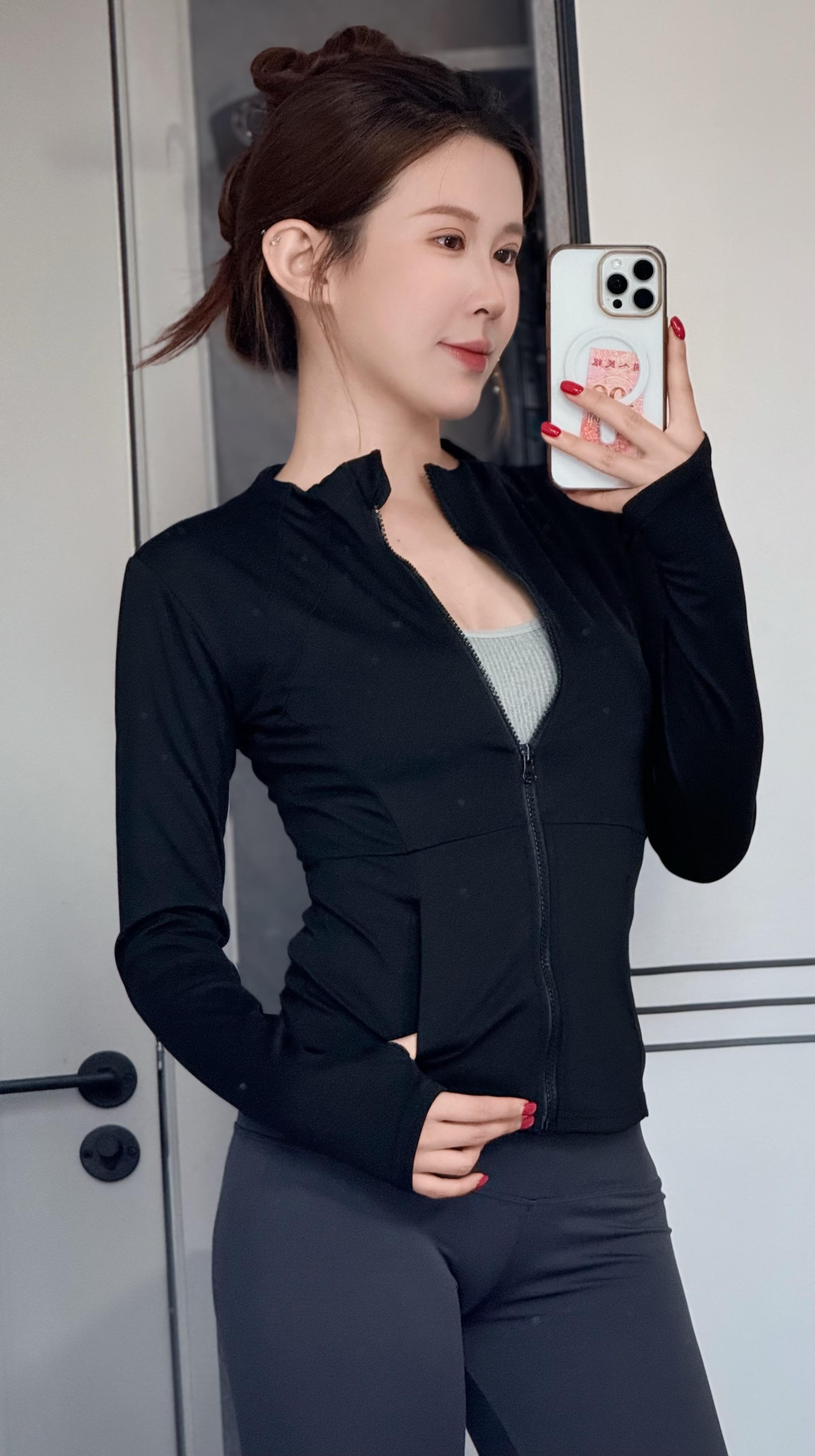 瑜伽服ootd 显瘦百搭瑜伽服