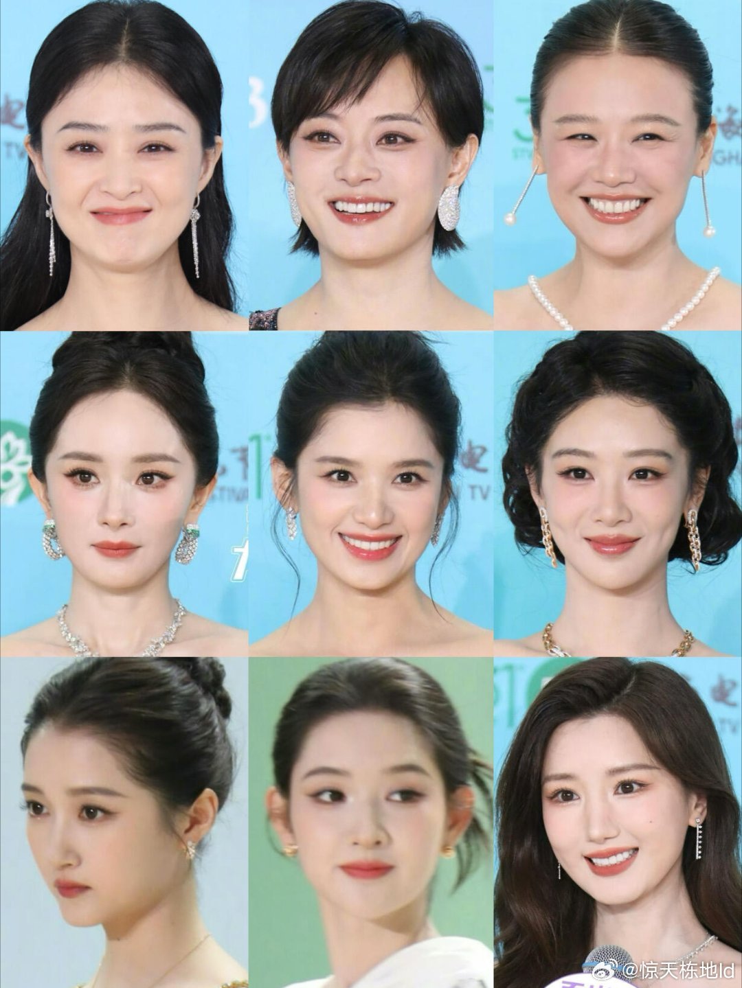今晚白玉兰红毯女明星怼脸生图~都好开心啊 