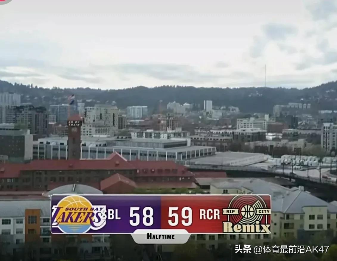 半场结束混音领先湖人1分，杨瀚森上半场手感一般，仅拿到6分6篮板2抢断1盖帽。此