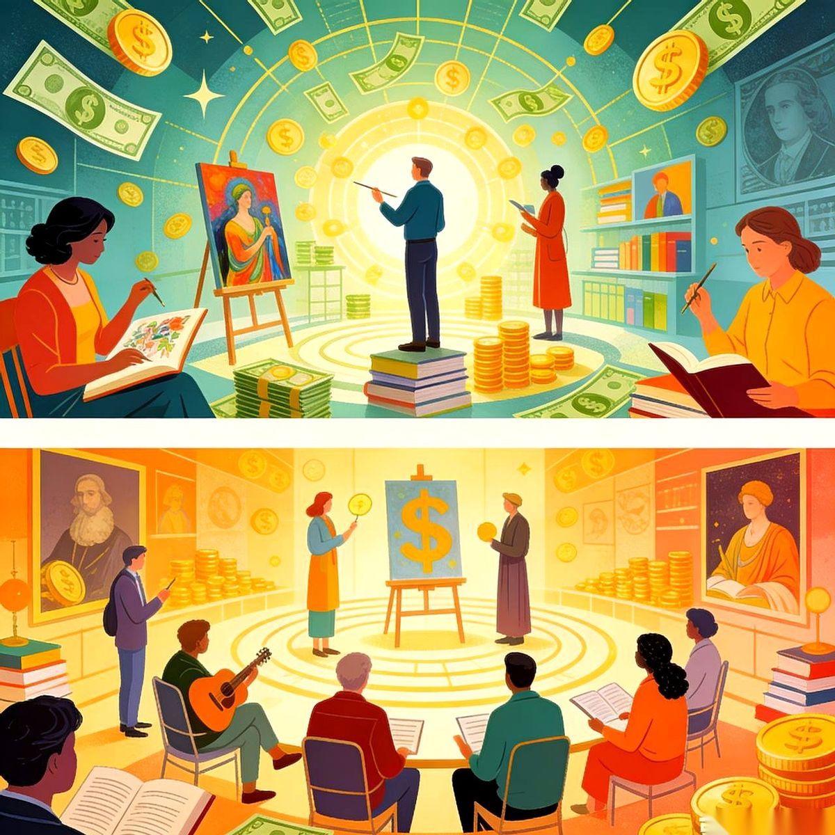 告诉你个秘密吧，这世界上所有的生意，说白了，就赚两种钱。
一种，是让你“成为更好