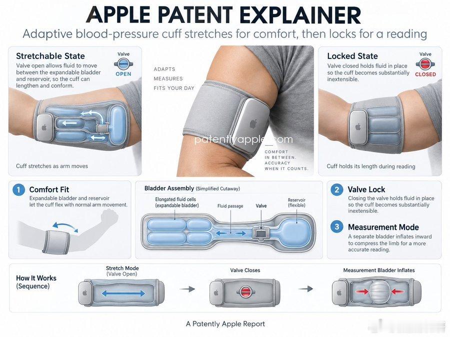 上周，Patently Apple发布了一份已授权专利报告，标题为《Apple获