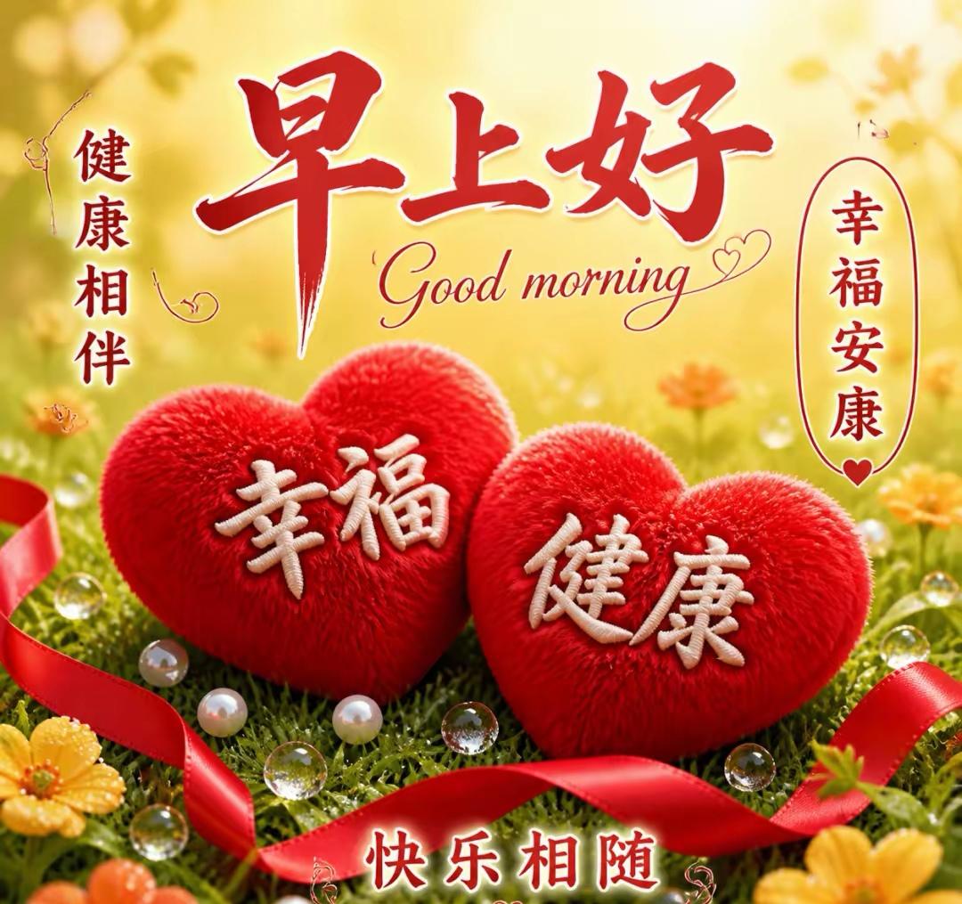 下联：
微风吹绿万柳枝