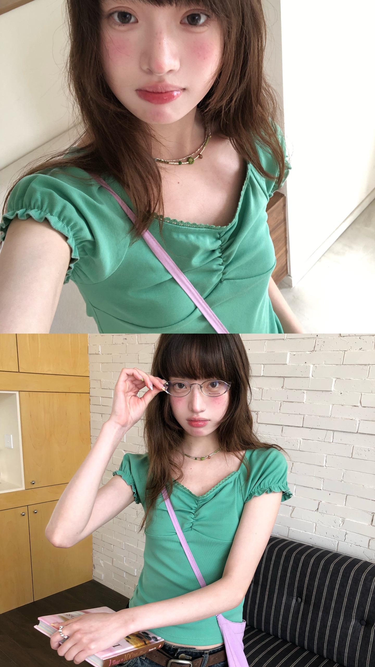 存一些韩女拍照pose📷。