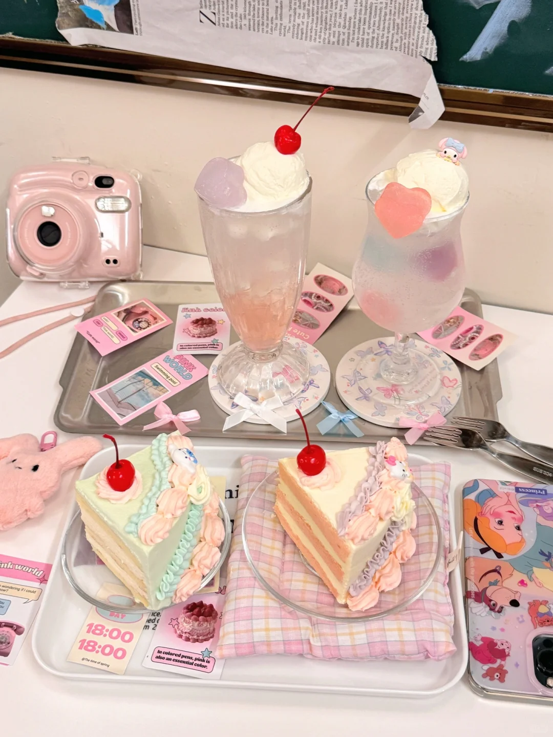 广州也有y2k 🎀韩系下午茶啦……好梦幻啊🍰