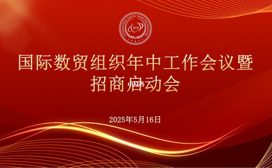 国际数贸组织筹备委员会会议召开