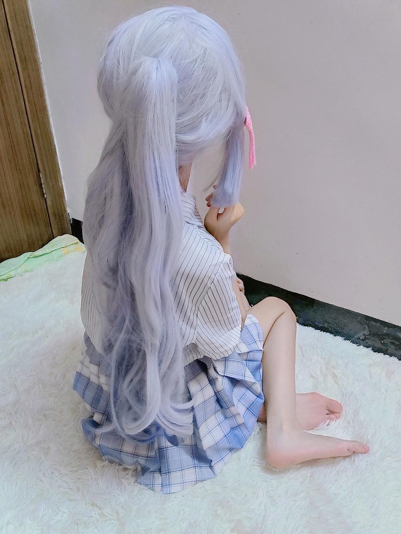 看着你柔弱的背影，我心中腾起一股保护欲！#原神##游戏##二次元#