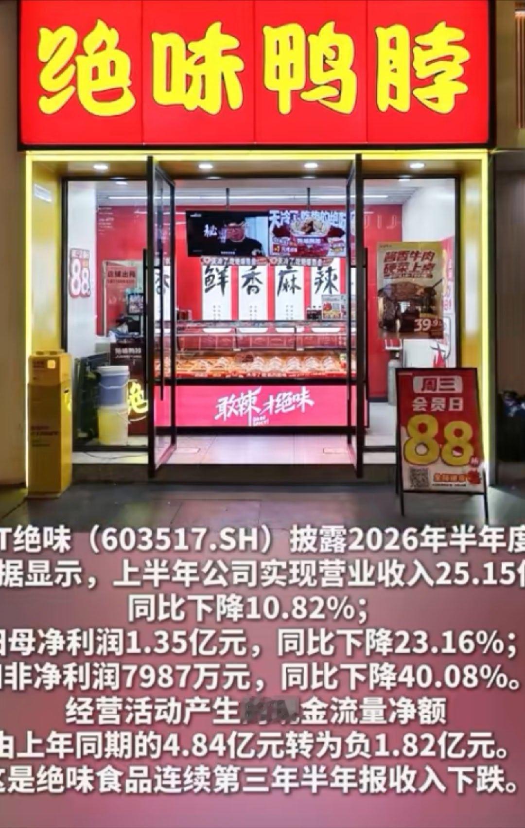绝味鸭脖为啥卖不动了 鸭脖消费人群主要是年轻人，现在的年轻人赚钱不是那么容易了，
