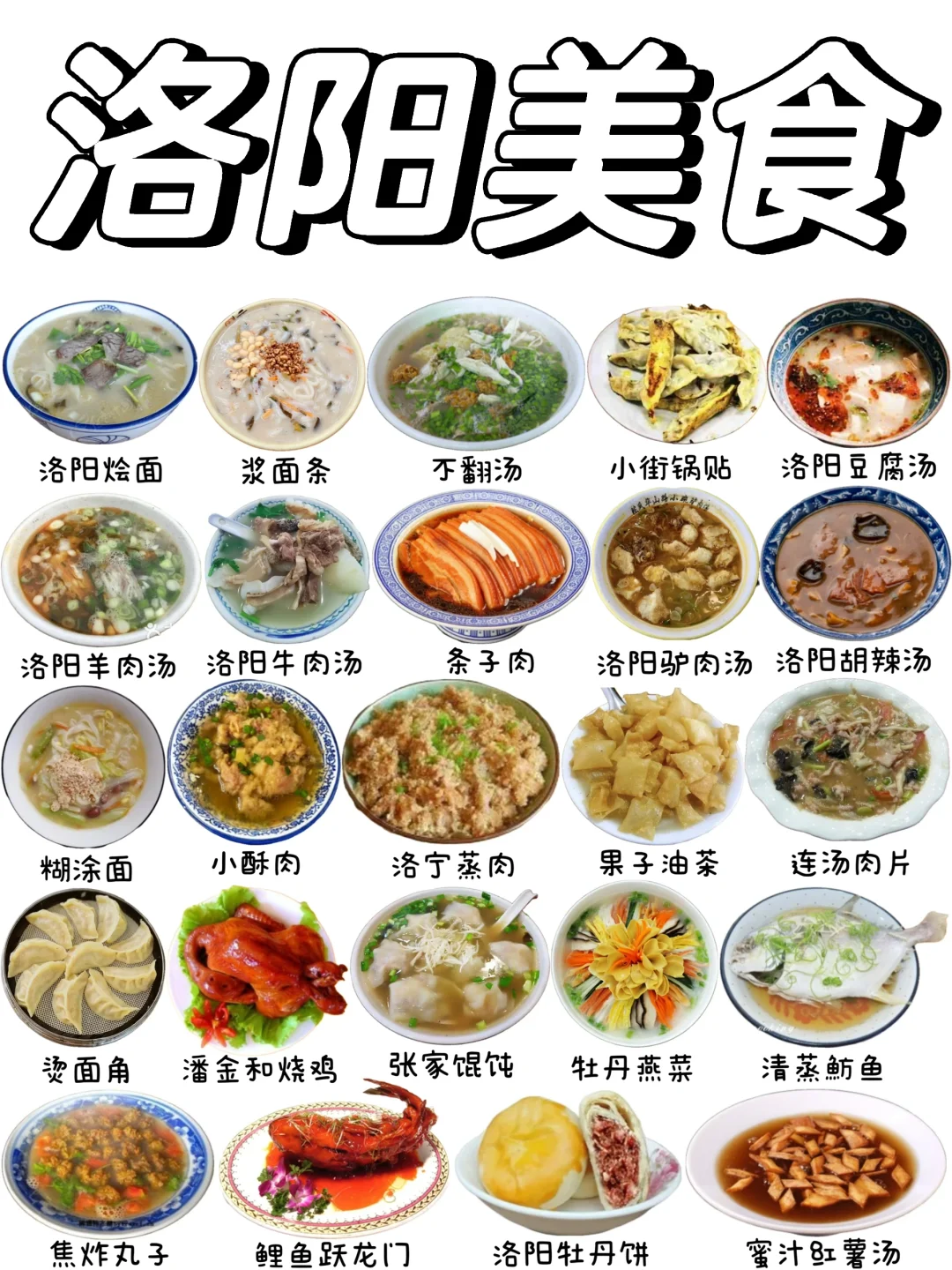 洛阳必吃美食有哪些❓