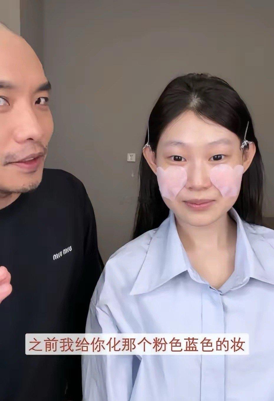 这是小沈阳的女儿沈佳润没化妆之前。据说请的化妆师化一次妆要2万元。这2万元花的值