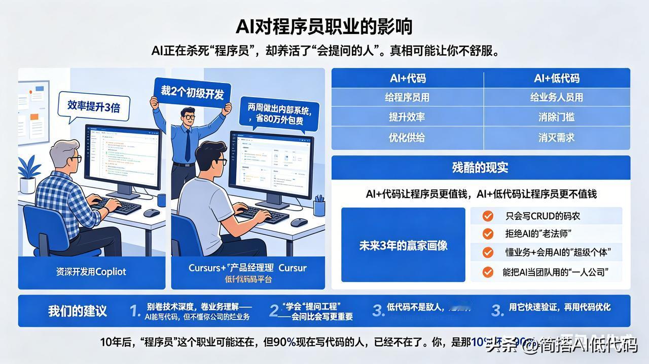AI正在杀死"程序员"，却养活了"会提问的人"

真相可能让你不舒服

2025