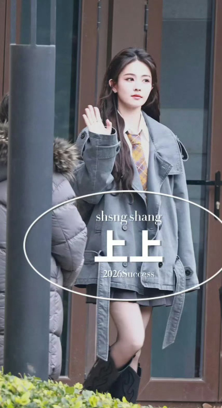 白鹿宇宙闪烁请注意白鹿录制宇宙闪烁请注意路透！好漂亮的妆造，期待！白鹿宇宙闪烁请