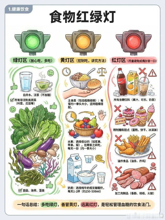 科学控糖，请务必做好这六件事血糖高了，是身体在提醒你：能量代谢这台机器，需要好好