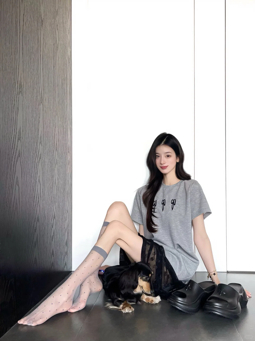 穿点显瘦的～