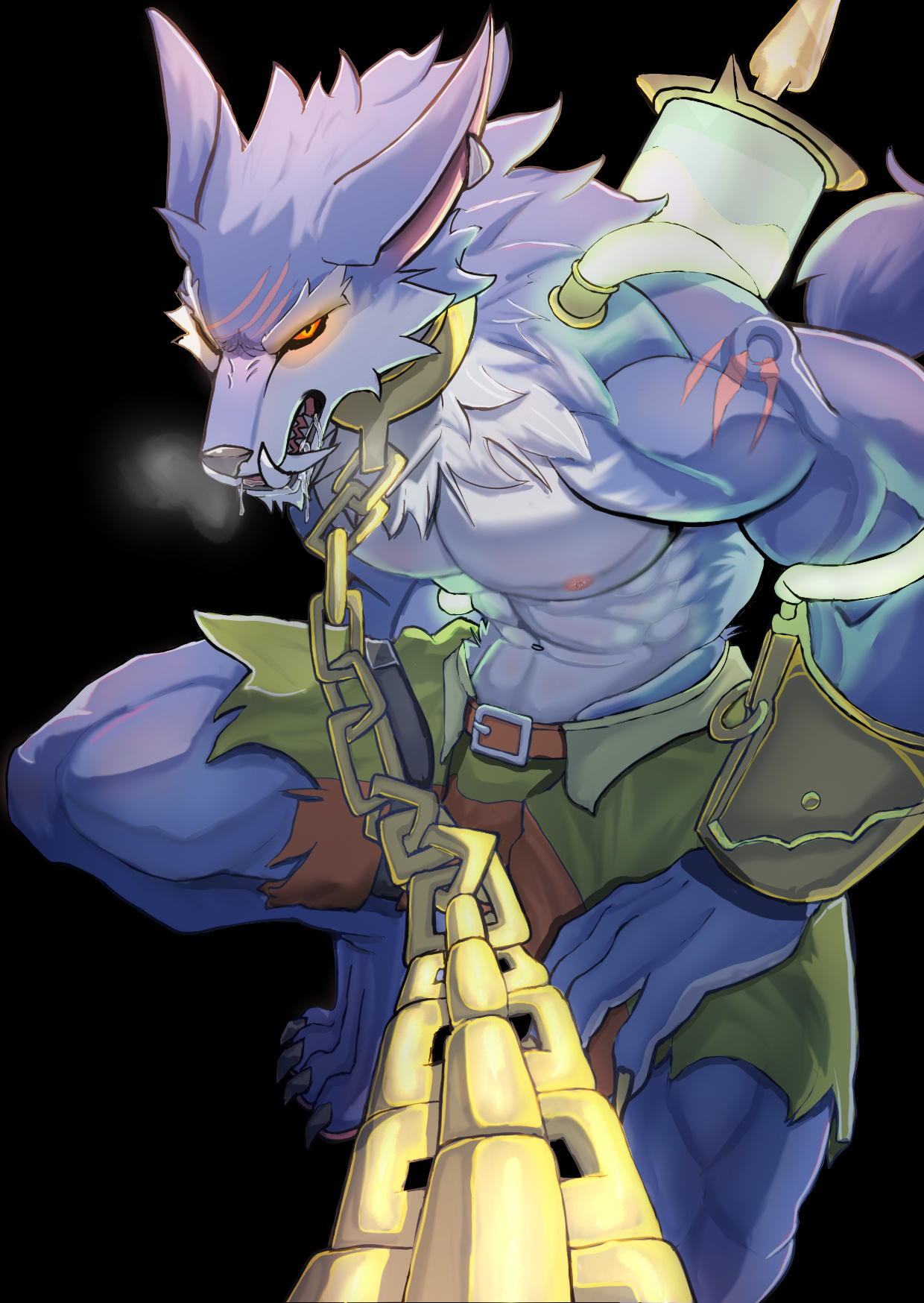 Furry狼人（cr:Redd）英雄联盟 ​​​