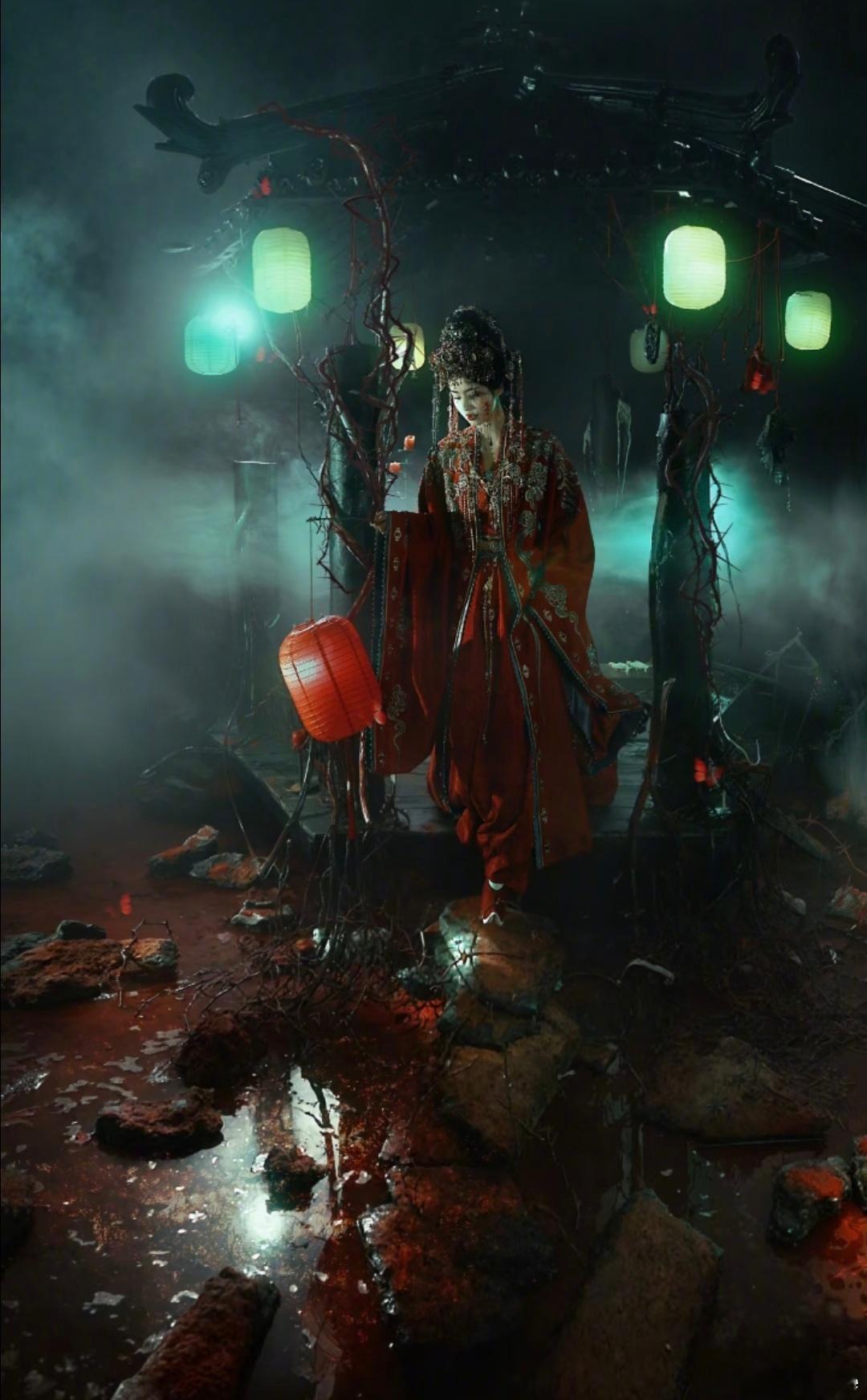 中式恐怖+中式悬疑+中式美学=唐宫奇案，这个李佩仪大事很妙。《唐宫奇案》的中式恐