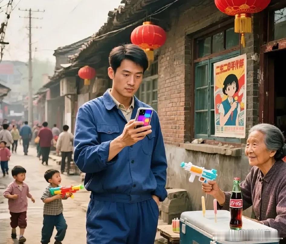 眼尖星人速来，看你能找到几处不合理的地方！ 图中共有10处不属于这个年代的物品。