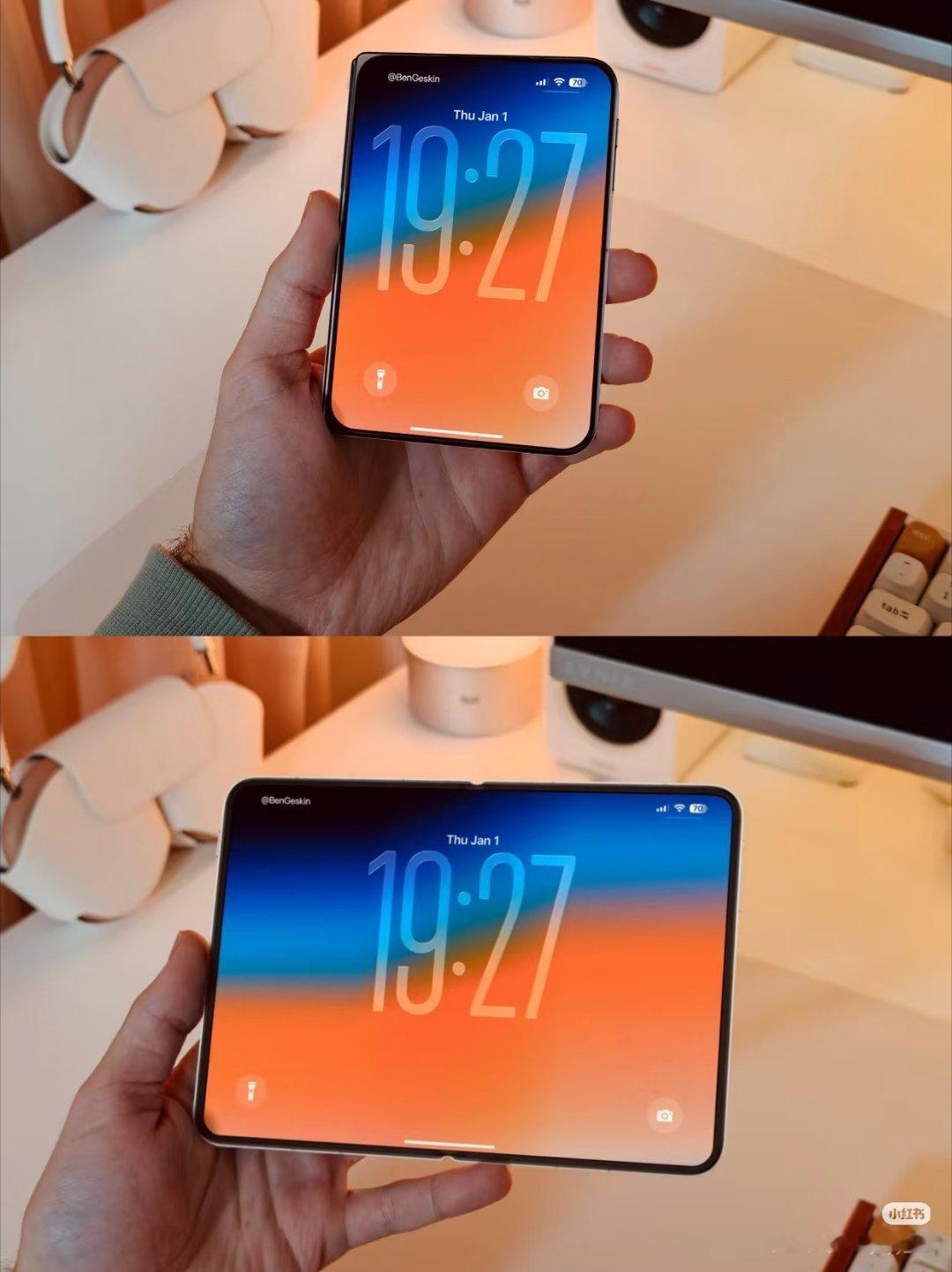 iPhoneFold售价曝光1.5万突然觉得不贵，苹果真良心，买不起