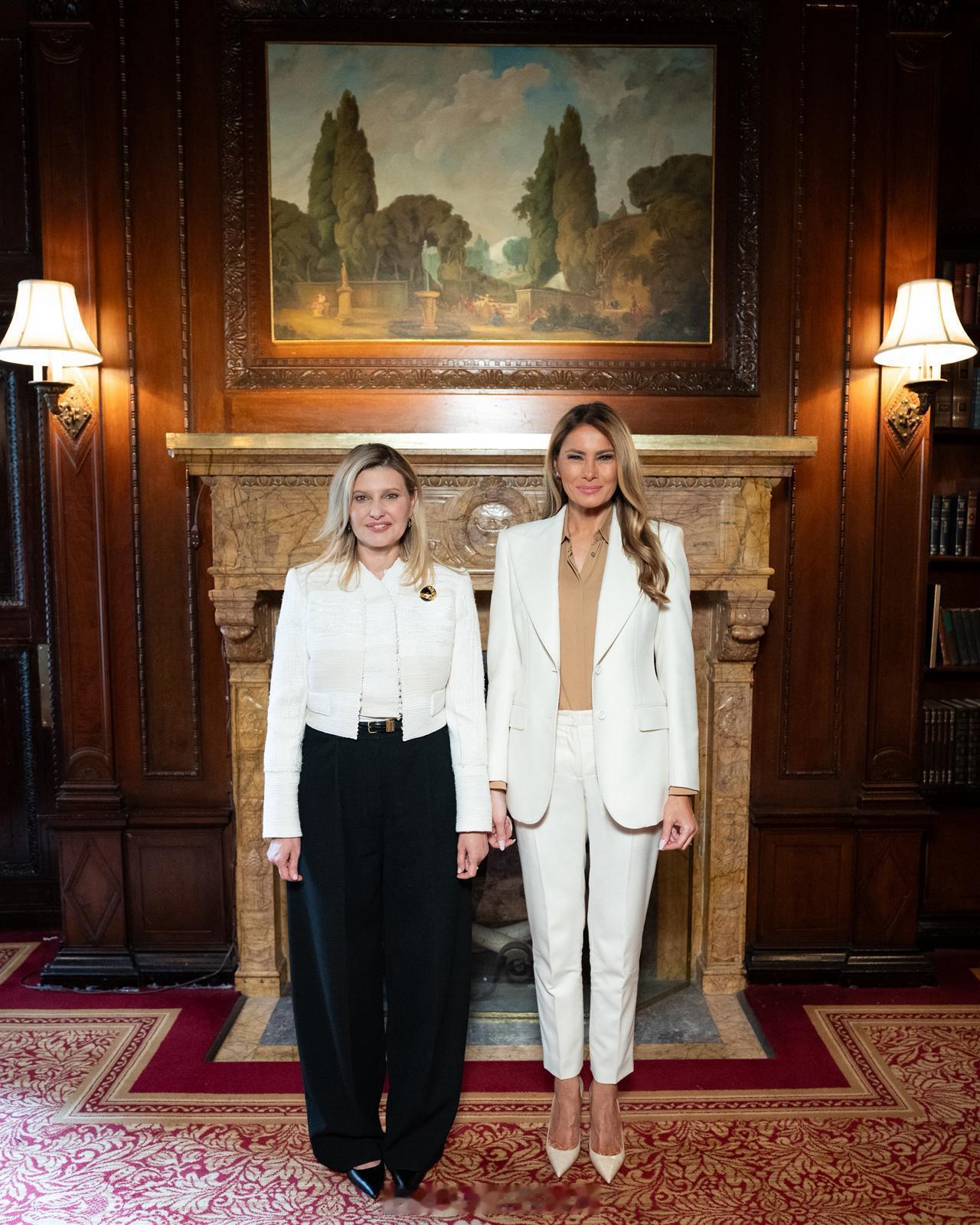 第一夫人合影。🇺🇦🇺🇸 ​​​