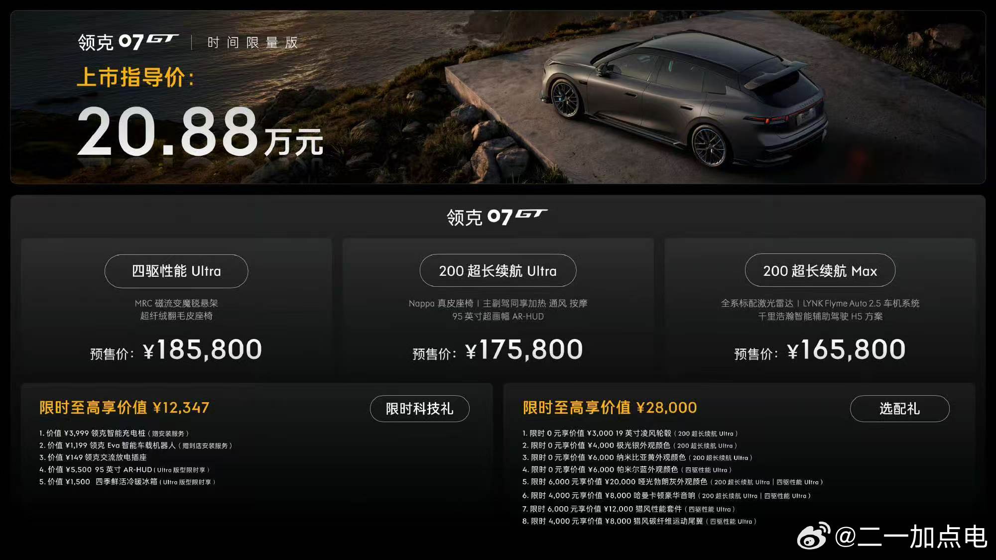 emmmmm先推沟里吧，等正式发布看看要不要再捞出来吧大v聊车领克领克07gt