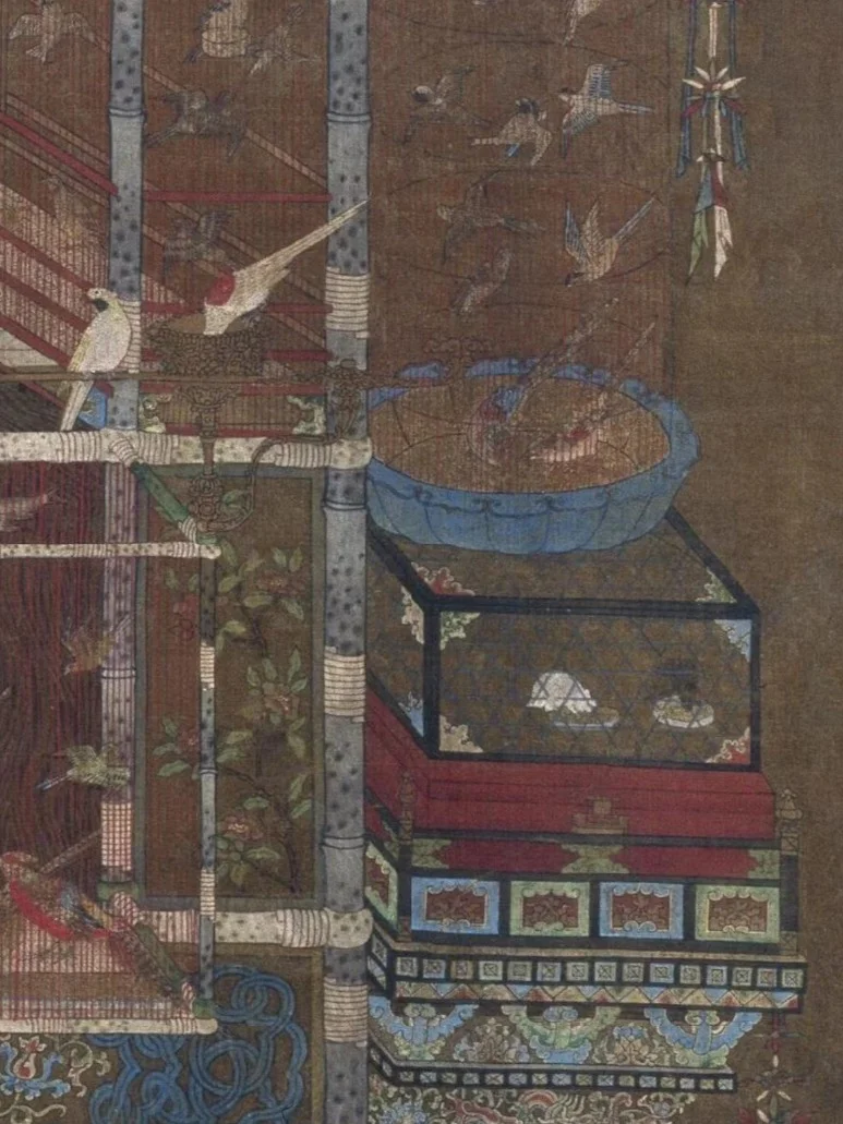 放大看古画，​谁能不喜欢货郎图啊！