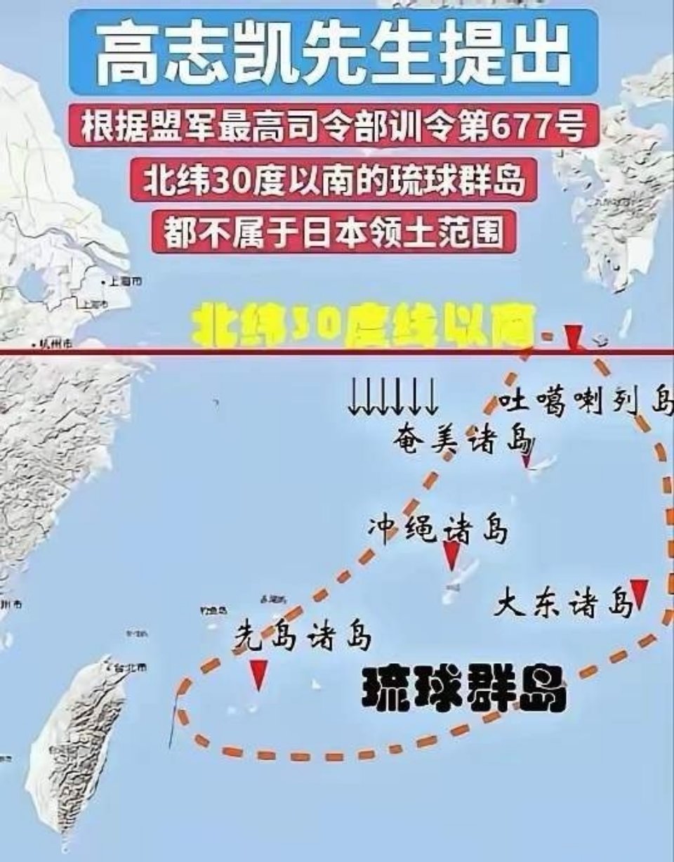 高市早苗接下来要坐不住了，不是因为外交辞令，也不是因为国内反对，而是高志凯重提1