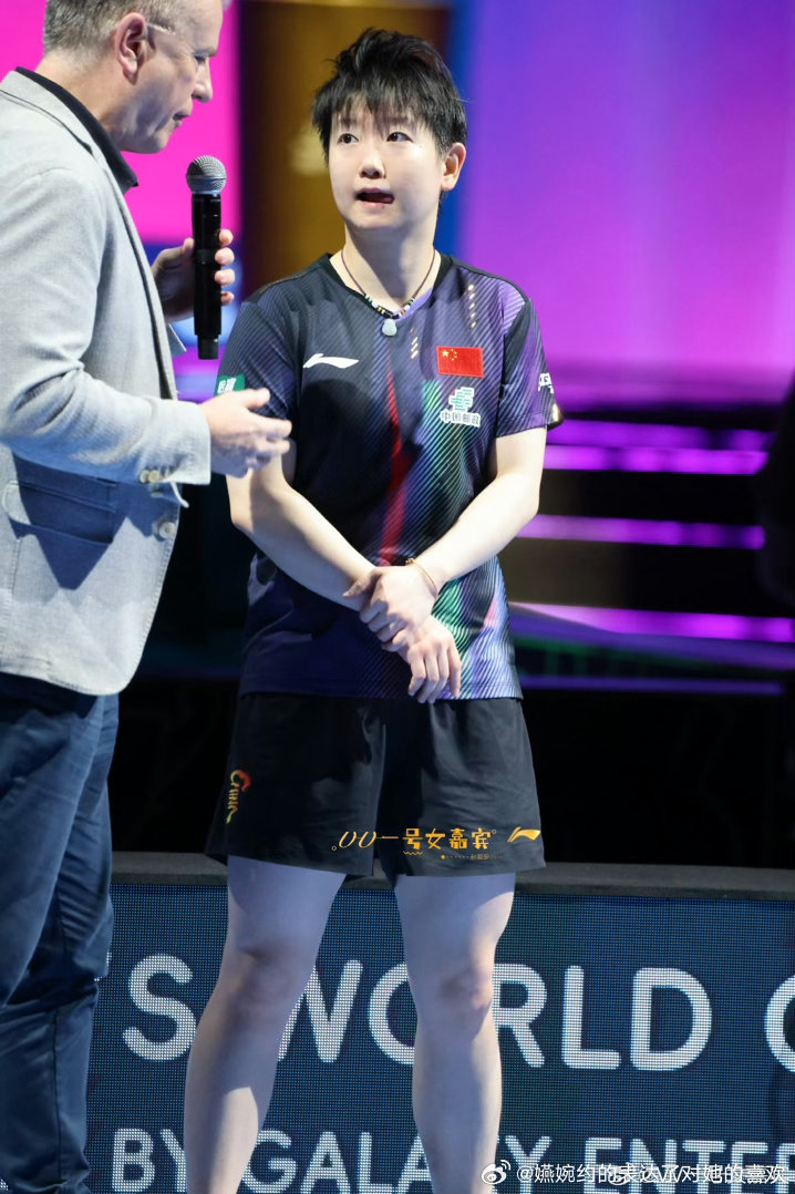 关于小女孩的大赛美貌综合症孙颖莎