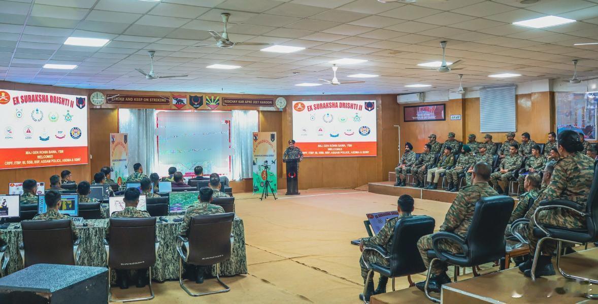 据印度军方消息，12月18日，驻藏南的印度第4军组织了“安全之眼”（Suraks