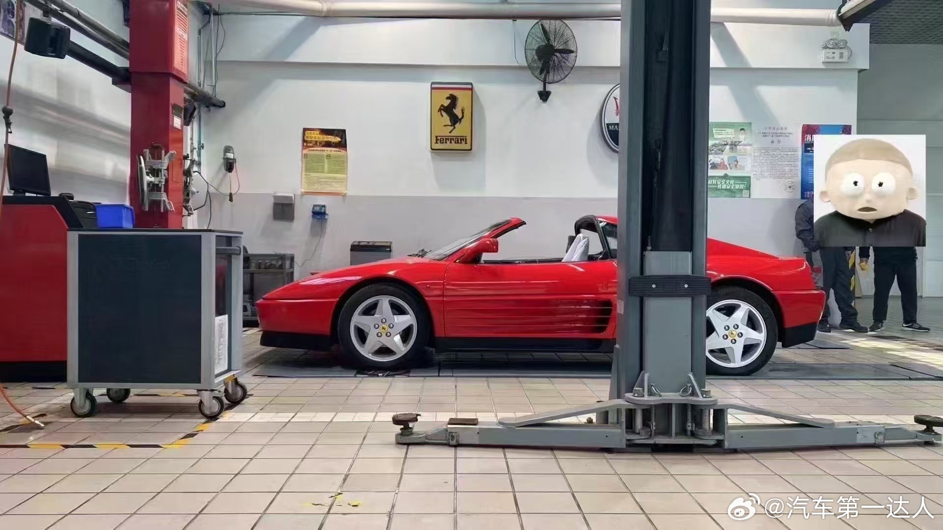 岁月沉淀的，不只是情怀，更是不可复刻的经典。这台法拉利348 TS，08年上牌，