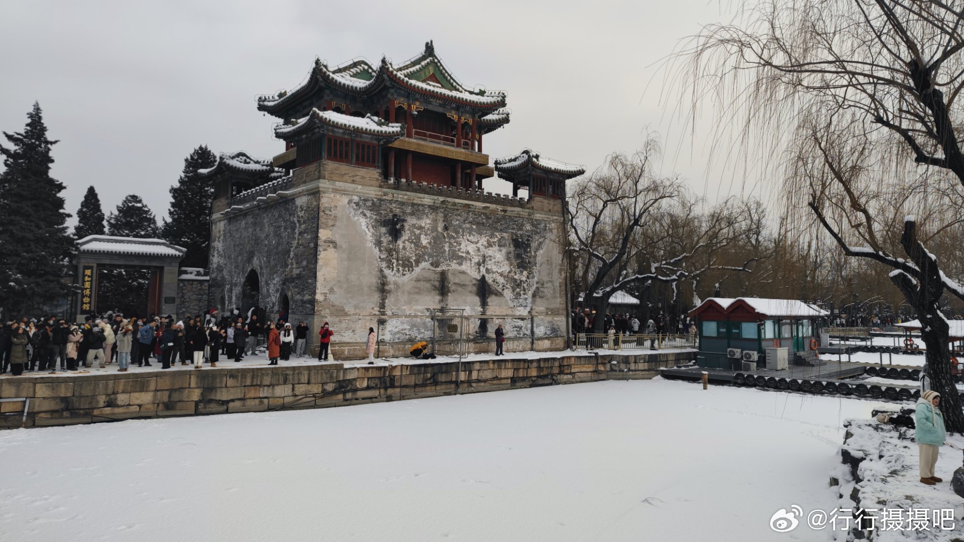 颐和园雪景  摄影
