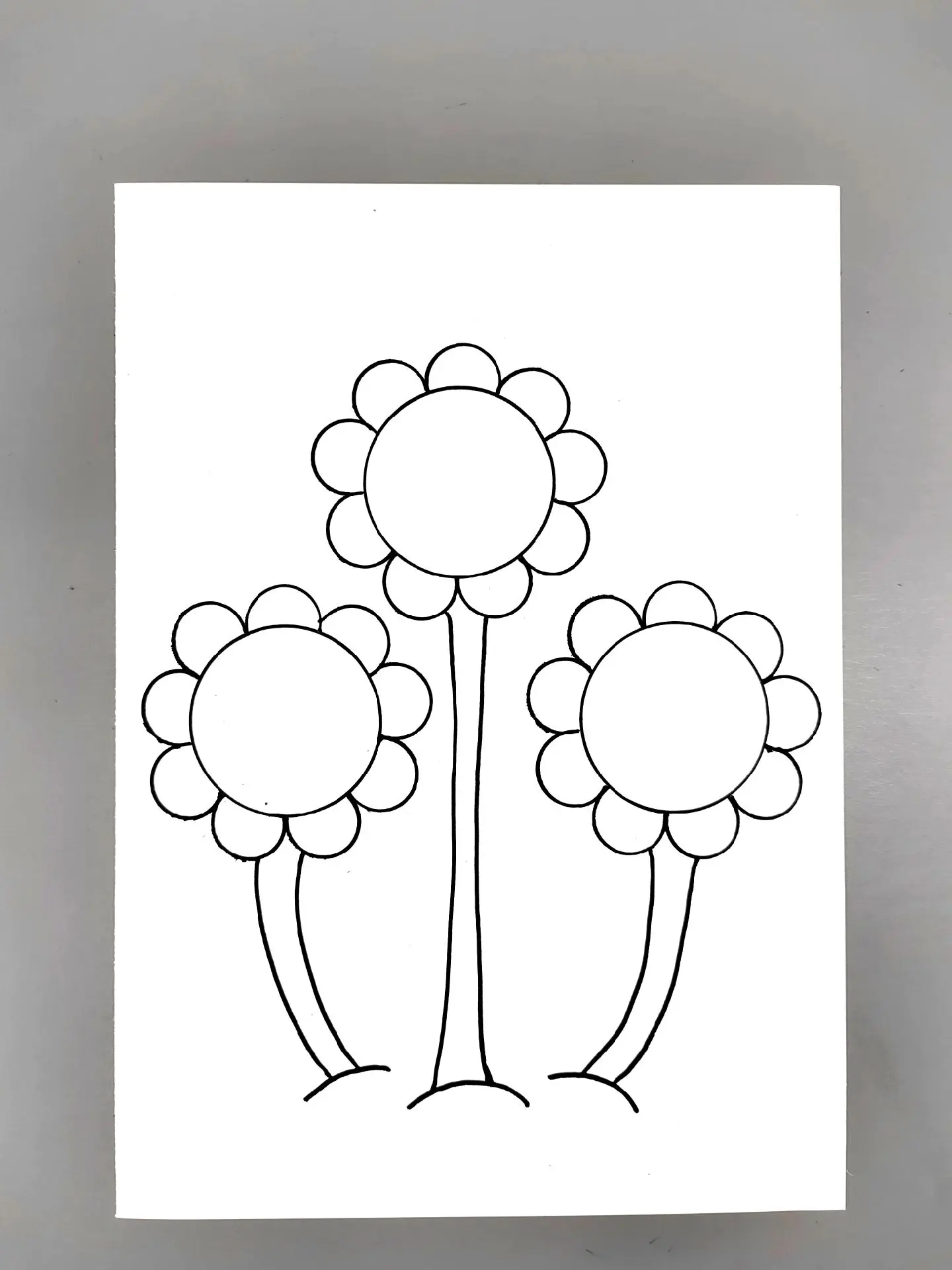 向日葵创意儿童画！一起来画漂亮的向日葵吧，简单好看，快来试试吧