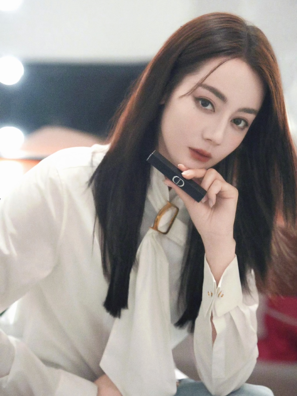 ❄️⚪张小斐迪丽热巴看到红牌的反应 ⚪❄️功夫女足路演互动 🤍迪丽热巴 VOG
