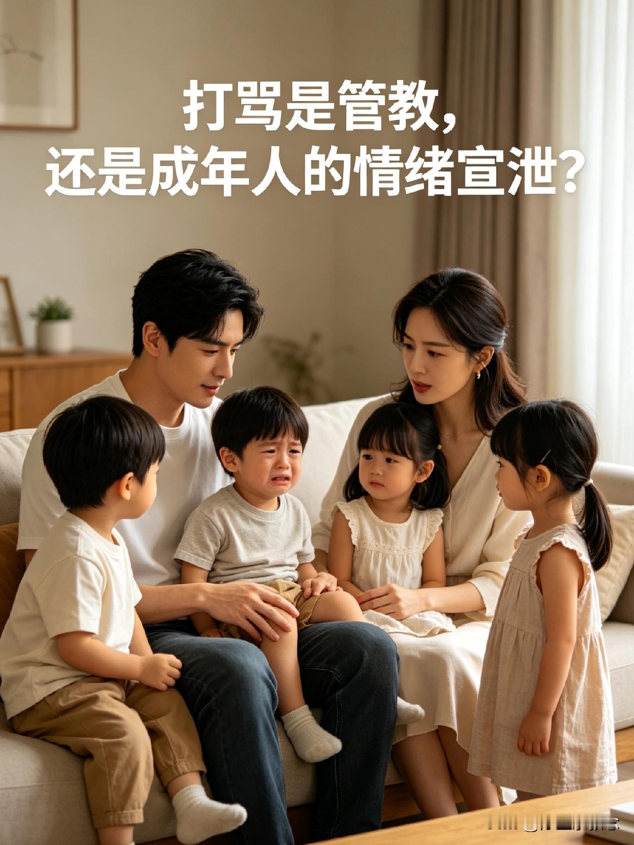 长大后才彻底看透，父母对孩子的打骂，从来都不是管教，只是一场为了自证正确的情绪宣