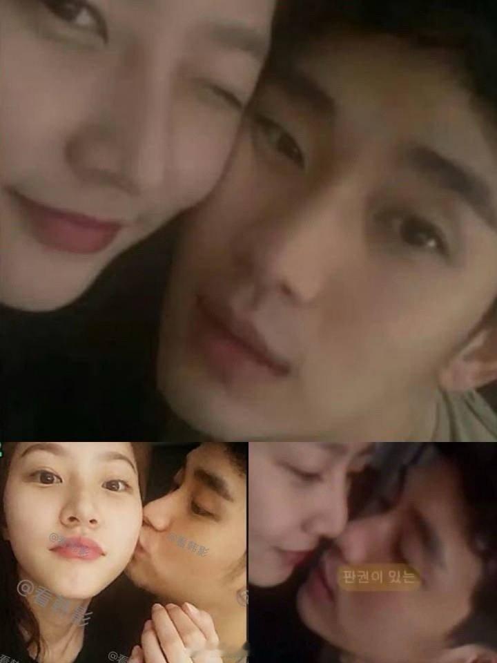 韩媒再曝金秀贤金赛纶亲密照只能说一开始女方只放了一张贴脸照… ​​​