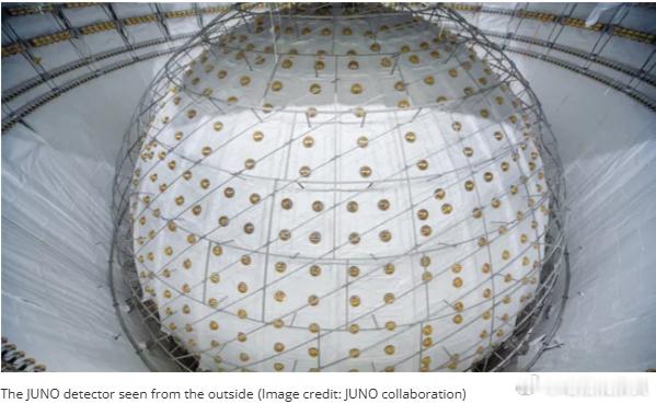 江门中微子实验：开启新物理探索之门！11月27日，发表在LiveScience上