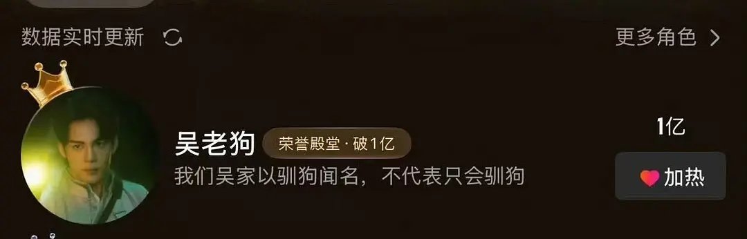 九门第一个热度破亿的角色来了曾舜晞的吴老狗角色热度已破亿！速度好快！ 曾舜晞站内