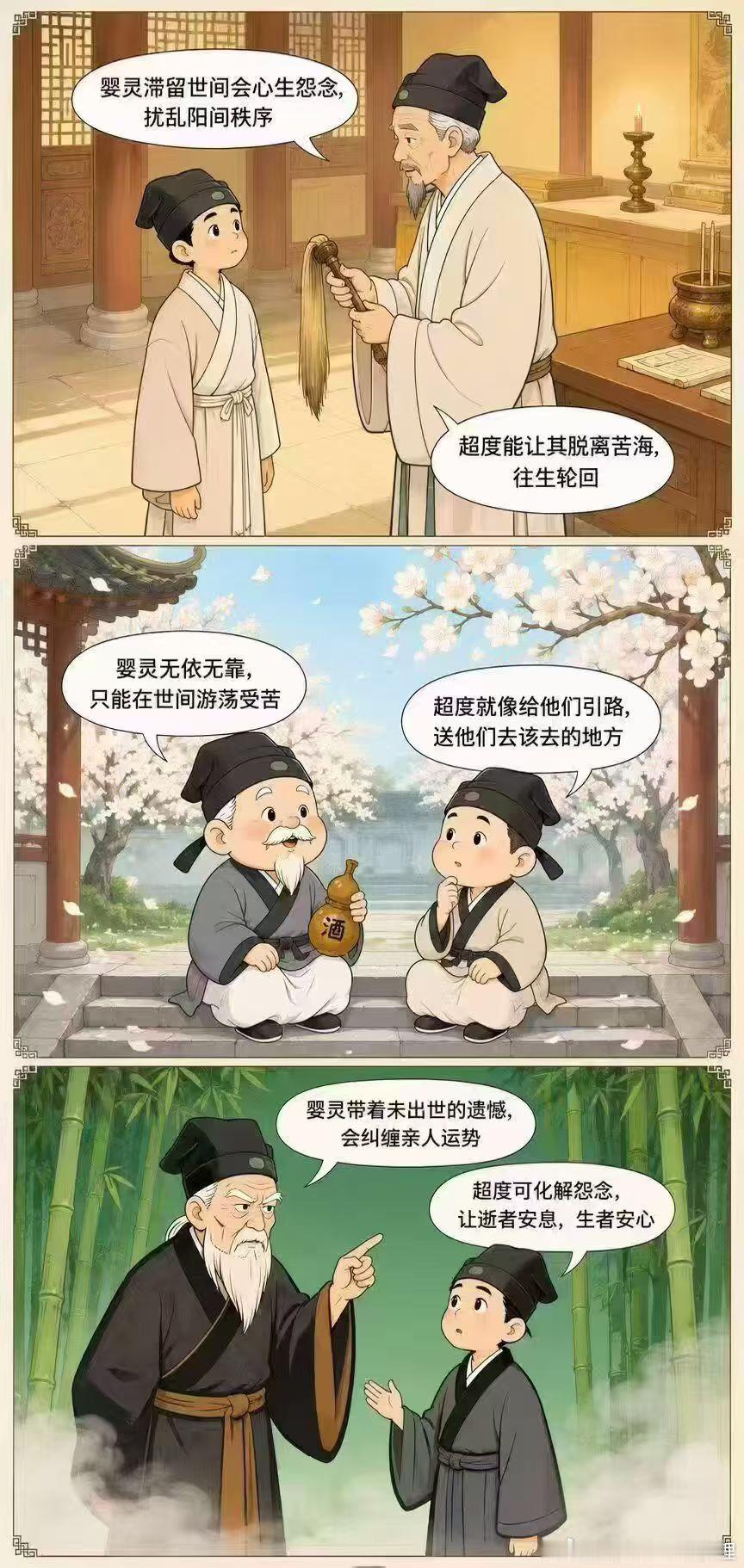 为什么要超度婴灵？儿女和父母，无缘不聚，无债不来。一些未能出世的婴儿，无论因意外