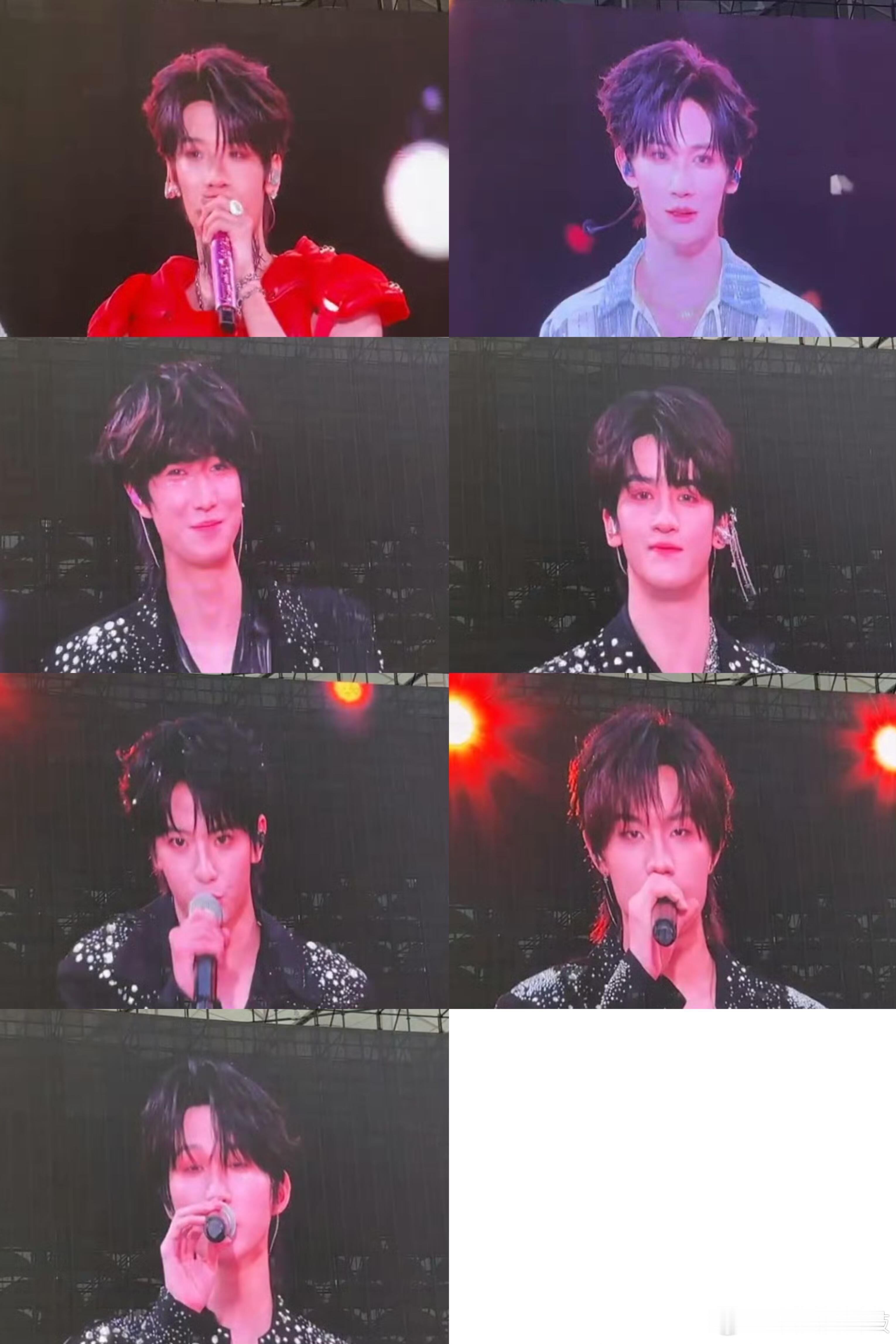 TF新年音乐会大屏怼脸生图张峻豪、余宇涵、童禹坤、邓佳鑫、穆祉丞、张子墨、黄朔 