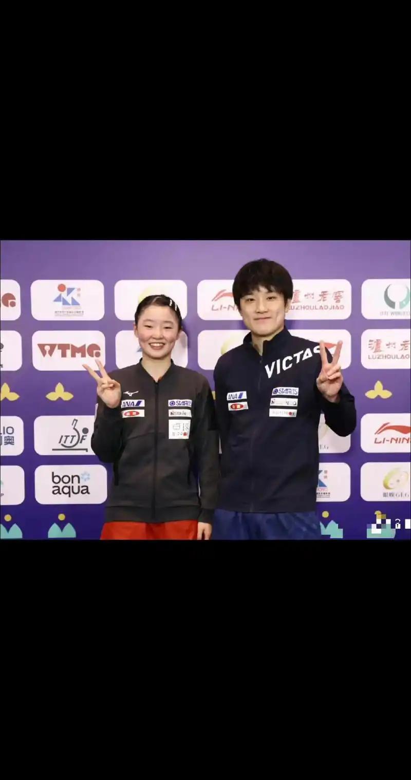 张本智和兄妹携手晋级16强!
2026WTT 冠军赛重庆站，张本智和兄妹结束了首